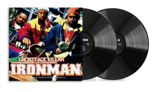 Image of Front Cover of 2xLP - NEW/NEW - GHOSTFACE KILLAH, Ironman (Universal; 19958415921, UK 2026 Reissue, Black Vinyl), ,  - 9409840C