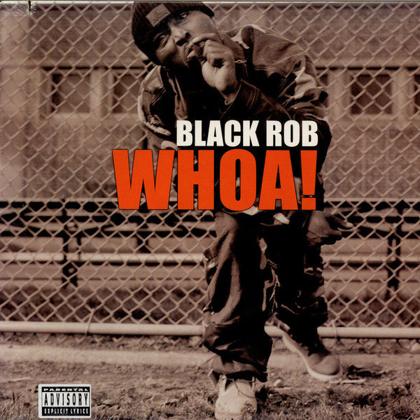Image of Front Cover of 12" - VG/VG+ - BLACK ROB, Whoa! (Bad Boy Entertainment; 78612-79297-1, US 2000, Picture Sleeve), ,  - 3216318C