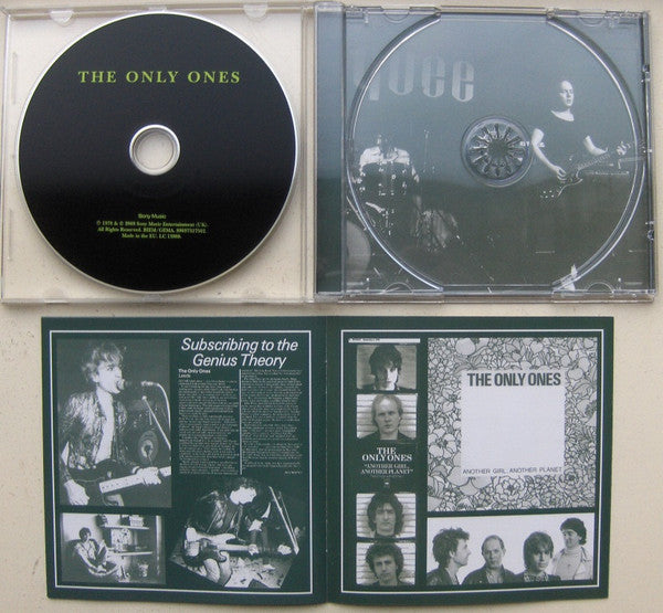 Image of Label Cover of CD - VG+/VG+ - THE ONLY ONES, The Only Ones (Sony Music; 88697317502, Europe 2009, Jewel Case), ,  - 3216307C