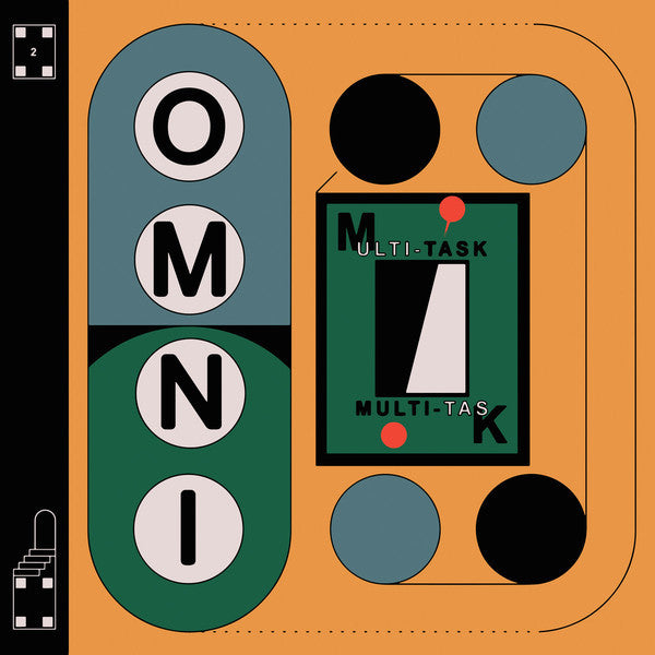 Image of Front Cover of LP - EX/EX - OMNI, Multi-task (Trouble In Mind; TIM124, US 2017, Red Vinyl), ,  - 3226172E