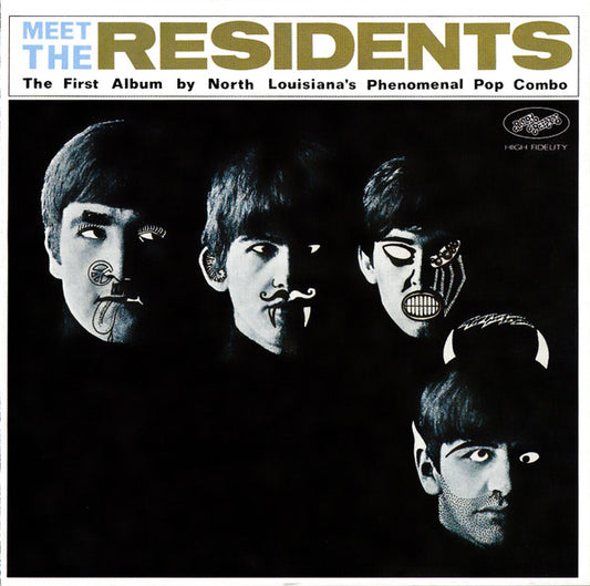 Image of Front Cover of CD - VG+/VG+ - THE RESIDENTS, Meet The Residents (MVD Audio; MVD5138A, US 2011 Reissue, Jewel Case), ,  - 3216312C