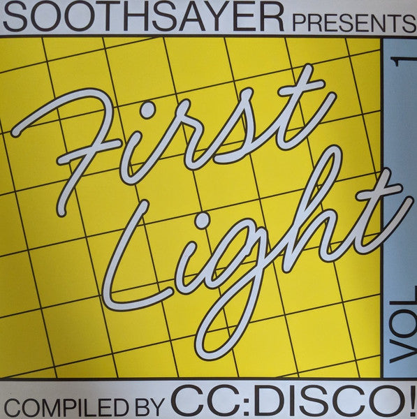 Image of Front Cover of 2xLP - VG+/VG+ - VARIOUS, First Light Vol. 1 - Compiled By CC:DISCO! (Soothsayer; SS0036, Worldwide 2018, Picture Sleeve, Insert), , CC:DISCO! has partnered with underground label Soothsayer to curate the first in a collaborative series of compilations entitled First Light, a collection of brand new tracks from Australia and New Zealand's local scenes. - 3226283E