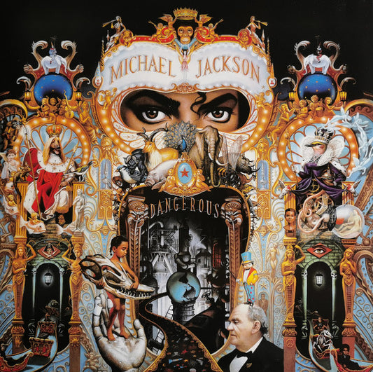 Image of Front Cover of LP - VG+/VG+ - MICHAEL JACKSON, Dangerous (Epic; 88875120931, Europe 2022 Reissue, Inner), ,  - 3246238S