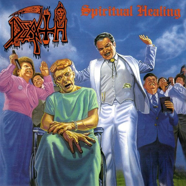 Image of Front Cover of CD - VG+/VG+ - DEATH, Spiritual Healing (Century Media; 66030-2, Germany 1999 Reissue, Jewel Case), ,  - 3216324C