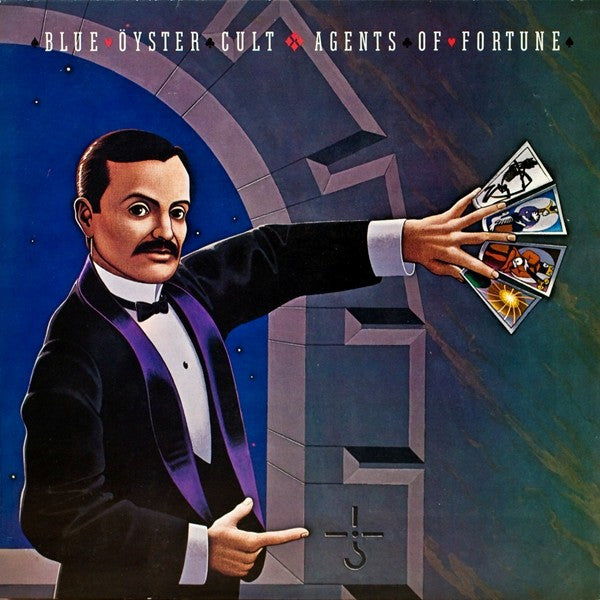 Image of Front Cover of LP - VG/VG - BLUE  YSTER CULT, Agents Of Fortune (CBS Sunburst Labels; 32221, Europe 1982 Reissue), ,  - 3216258C