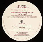 Image of Front Cover of 12" - /VG - HOT HANDS / URBAN DANCE INSTITUTION, Latin Electrico / Play 4 Love (Kinky Malinki; KM002, UK 2007), , A1 Hot Hands   Latin Electrico (Original Mix)A2 Hot Hands   Latin Electrico (Phat M 500V Deep Mix)B1 Hot Hands   Latin Electrico (Doc's Electro Mix)B2 Urban Dance Institution  	Play 4 Love (Chris Nobles Deconstructed Mix) - 3216371C