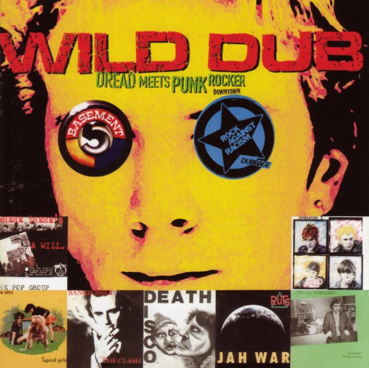 Image of Front Cover of CD - VG+/G+ - VARIOUS, Wild Dub - Dread Meets Punk Rocker Downtown (Select Cuts; SELECT CUTS 2017, Germany 2003, Jewel Case), Scratches (CD),  - 3216387C