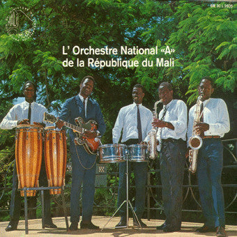 Image of Front Cover of LP - VG+/VG - L'ORCHESTRE NATIONAL  A  DE LA R PUBLIQUE DU MALI, L'Orchestre National  A  De La R publique Du Mali (Mississippi Records; MR-076, US 2010 Reissue), Some superficial marks on vinyl, plays VG+.,  - 3246285S