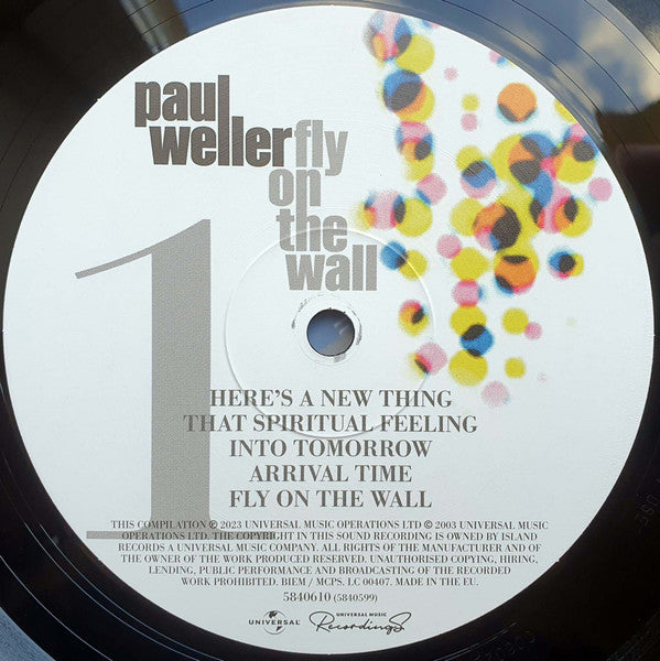 Image of Label Cover of 3xLP - VG+/EX - PAUL WELLER, Fly On The Wall (B Sides & Rarities) (Universal; 5840610, Worldwide 2024 Reissue, Laminated Front, 3 Inners), Corner bump,  - 3226296E
