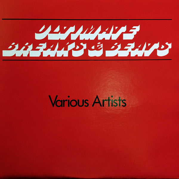 Image of Front Cover of LP - VG/VG - VARIOUS, Ultimate Breaks & Beats Vol 4 (Street Beat Records; SBR-504, US 1986), ,  - 3226362E