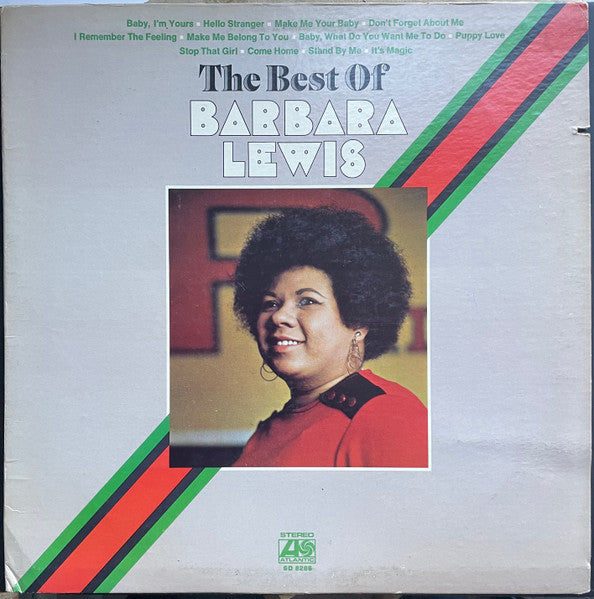 Image of Front Cover of 12" - VG/VG - BARBARA LEWIS, The Best Of Barbara Lewis (Atlantic; SD 8286, US 1971), Light marks only. WOL. Writing on back of sleeve.,  - 3226368E
