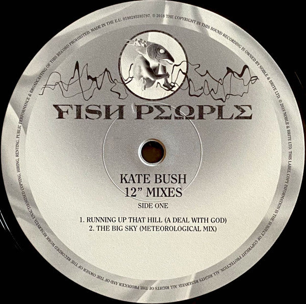 Image of Label Cover of 4xLP - M/M - KATE BUSH, Remastered In Vinyl IV (Fish People; 0190295593926, Europe 2018, Box Set), SEALED,  - 3226289E
