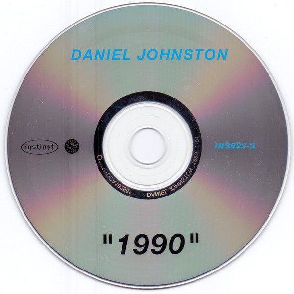 Image of Label Cover of CD - EX/EX - DANIEL JOHNSTON, 1990 (Shimmy Disc; INS623-2, US 2004, Jewel Case, Booklet), ,  - 4236300E