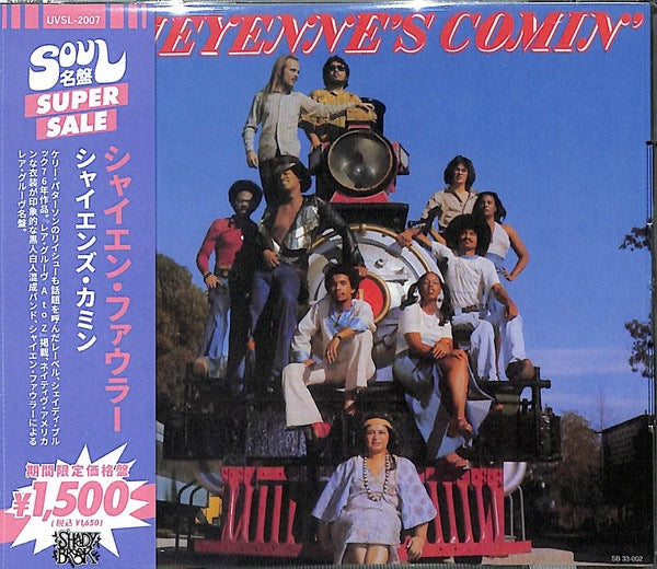Image of Front Cover of CD - VG+/VG+ - CHEYENNE, Cheyenne's Comin' (Ultra-Vybe; UVSL-2007, Japan 2023 Reissue, Jewel Case, With Obi), ,  - 3216455C