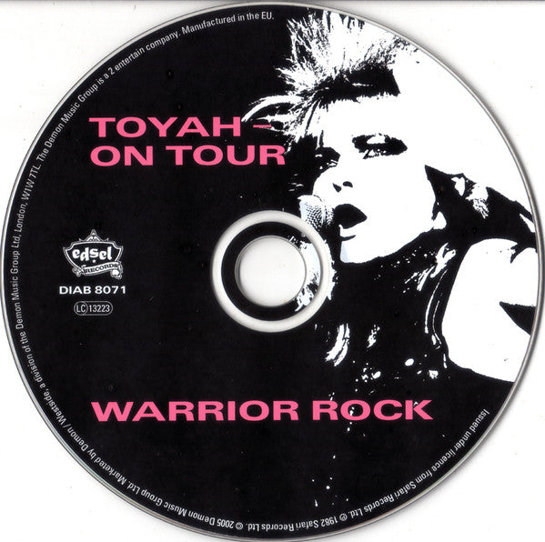 Image of Label Cover of CD - EX/VG+ - TOYAH, Warrior Rock - Toyah On Tour (Edsel Records; DIAB 8071, UK 2005, Jewel Case, Booklet), ,  - 3136126E