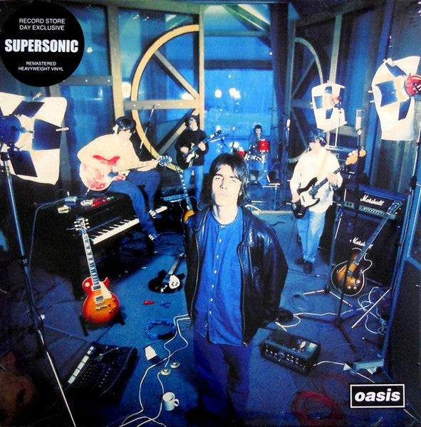 Image of Front Cover of 12" - VG+/EX - OASIS, Supersonic (Big Brother; RKID71T, UK 2014 Reissue, Picture Sleeve, Record Store Day Limited Release 2014), ,  - 3226242E