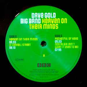 Image of Label Cover of 12" EP - VG+/VG+ - DAVE GOLD BIG BAND, Heaven On Their Minds (My Only Desire Records; MOD002, UK 2017, Recorded 1974 for the BBC Radio 2 Jazz Club programme), ,  - 3246330S