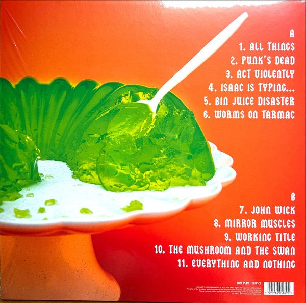 Image of Back Cover of LP - NEW/NEW - SOFT PLAY, Heavy Jelly (BMG; 964046091, UK & Europe 2024, Insert, Green vinyl), ,  - 3236091E