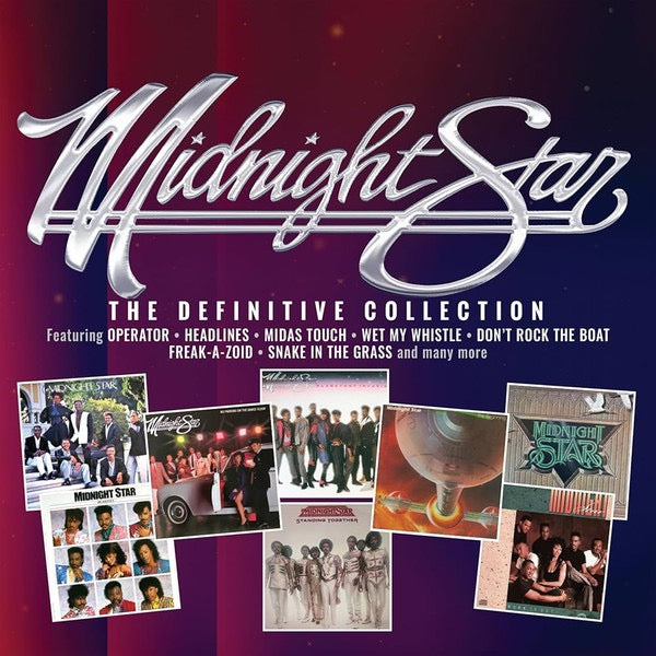 Image of Front Cover of 3xCD - VG+/VG+ - MIDNIGHT STAR, The Definitive Collection (Robinsongs; ROBIN75T, UK & Ireland 2024, Triple Digipak, Booklet), ,  - 3216491C
