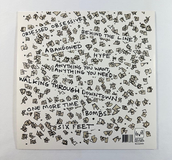 Image of Back Cover of LP - NEW/NEW - (LA'S) PEOPLE TALK, About Things (Recess Records; 240, US 2025, Insert, Yellow Vinyl), ,  - 3256191S