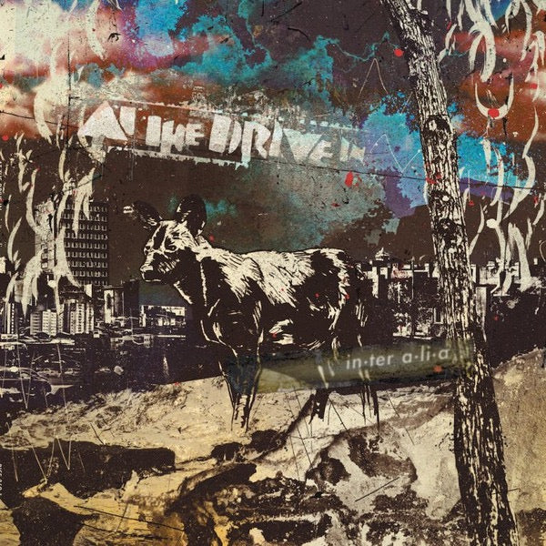 Image of Front Cover of LP - NEW/NEW - AT THE DRIVE IN, in ter a li a (Rise Records; RISE 369-1, US 2017, Gatefold, Inner, Clear/Purple splatter vinyl), ,  - 3236093E