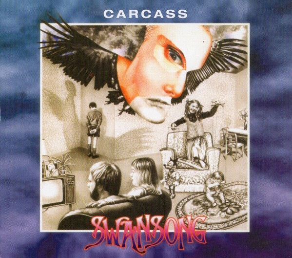 Image of Front Cover of CD - VG/VG - CARCASS, Swansong (Earache; MOSH160CDD, UK 2008 Reissue, Digipak, Sticker, Dual Disc CD/DVD), ,  - 3216481C