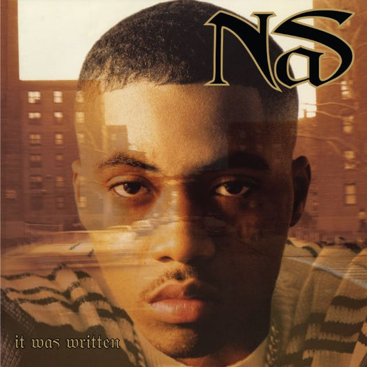 Image of Front Cover of 2xLP - NEW/NEW - NAS, It Was Written (Sony; 19958414681, UK 2026 Reissue), , Released via Sony Legacy - After such an unprecedented debut record, expectations were understandably high for Nas' follow-up. What came next threw critics and fans for a loop, but was no less influential than 'Illmatic', and would become the most commercially successful album in the entirety of Nas' discography. The 1996 follow-up was titled 'It Was Written', and in contrast to the urban bleakness of his de