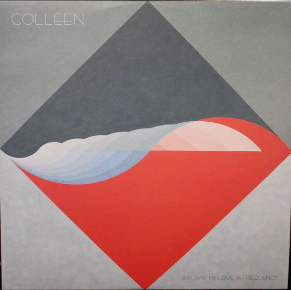 Image of Front Cover of LP - EX/EX - COLLEEN, A Flame My Love, A Frequency (Thrill Jockey; THRILL 449, US 2017, Picture Sleeve, Inner, Blue Marbled Vinyl), Still In Stickered Shrinkwrap,  - 3226432E