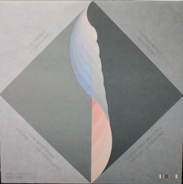 Image of Back Cover of LP - EX/EX - COLLEEN, A Flame My Love, A Frequency (Thrill Jockey; THRILL 449, US 2017, Picture Sleeve, Inner, Blue Marbled Vinyl), Still In Stickered Shrinkwrap,  - 3226432E