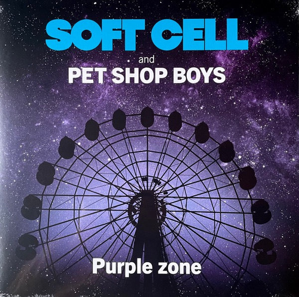 Image of Front Cover of 12" - NEW/NEW - SOFT CELL AND PET SHOP BOYS, Purple Zone (BMG; 538795211, Worldwide 2022, Picture Sleeve), ,  - 3236097E