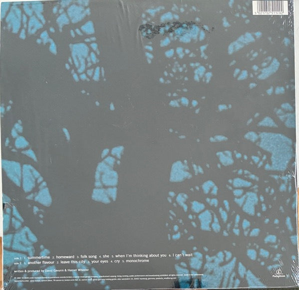 Image of Back Cover of LP - NEW/NEW - THE SUNDAYS, Static & Silence (Parlophone; 5021732511492, UK 2026 Reissue, Black Vinyl), , Their final album is a bright, polished farewell that embraces a warmer, folk-tinged pop sound, complete with the occasional addition of horns and strings. It includes tracks such as Summertime, arguably one of the most radiant singles of the 1990s, as well as Cry and When I m Thinking About You. Long out of print, the much-loved and critically acclaimed catalogue of The Sundays w