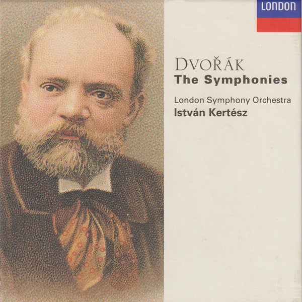 Image of Front Cover of 6xCD - VG+/VG+ - ISTV N KERT SZ, LONDON SYMPHONY ORCHESTRA, Dvo  k: The Symphonies (London Records; 430 046-2, Europe 1996, Box Set, Booklet), ,  - 3336008E