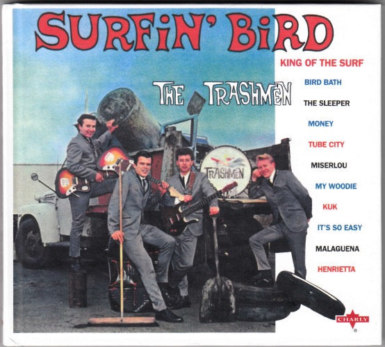 Image of Front Cover of CD - VG+/VG+ - THE TRASHMEN, Surfin' Bird (Charly Records; SNAX633CD, Poland 2011 Reissue, Book Sleeve), ,  - 3316009C