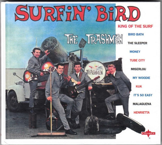 Image of Front Cover of CD - VG+/VG+ - THE TRASHMEN, Surfin' Bird (Charly Records; SNAX633CD, Poland 2011 Reissue, Book Sleeve), ,  - 3316009C