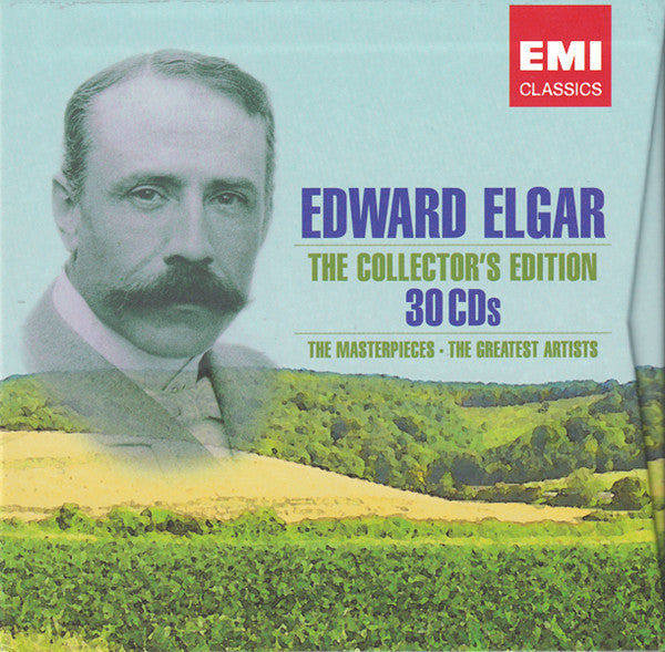 Image of Front Cover of 30xCD - VG+/VG+ - SIR JOHN BARBIROLLI, SIR ADRIAN BOULT, JANET BAKER, ROBERT TEAR, VERNON HANDLEY, Elgar: The Collector's Edition - The Masterpieces - The Greatest Artists (EMI Classics; 5 03603 2, Europe 2007, Box Set, Booklet), ,  - 3336012E