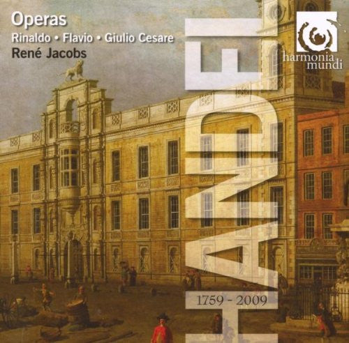 Image of Front Cover of 10xCD - VG+/VG+ - REN  JACOBS, Handel - Operas: Rinaldo   Flavio   Giulio Cesare (Harmonia Mundi; HMX 2908241.49, France 2008, Box Set), ,  - 3336017E