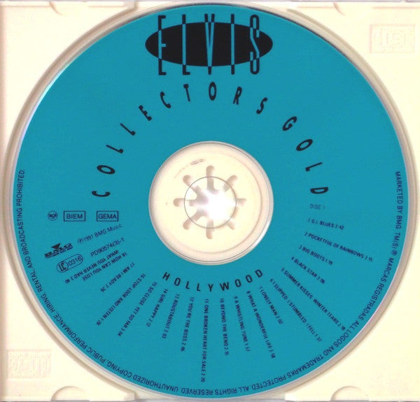 Image of Label Cover of 3xCD - VG+/VG+ - ELVIS PREESLEY, Collectors Gold (RCA; PD 90574(3), UK & Europe 1991, Box Set, Insert), ,  - 3336021E