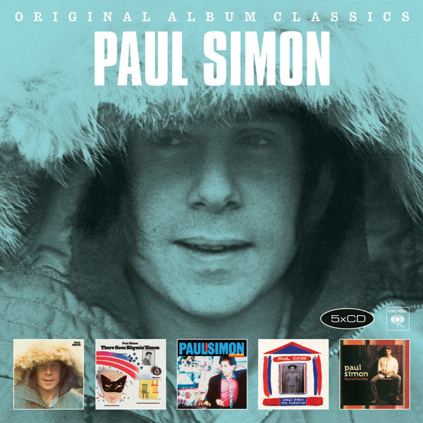 Image of Front Cover of 5xCD - VG+/VG+ - PAUL SIMON, Original Album Classics (Sony Music; 88875097932, Europe 2015 Reissue), ,  - 3356005S