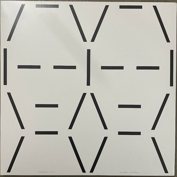 Image of Front Cover of 3xLP - VG+/VG+ - TRANSPARENT SOUND, Accidents 1994-2023 (Tresor; Tresor.361, Germany 2023, 180 Gram Vinyl), ,  - 3346023S
