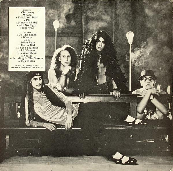 Image of Back Cover of 2xLP - VG/VG - JANE'S ADDICTION, Trip Away (MCLX Records; POP6, US 1990, Unofficial), ,  - 3326063E