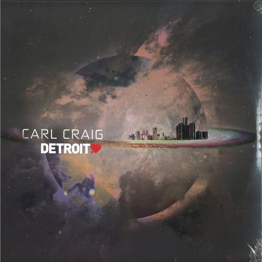 Image of Front Cover of 2xLP - VG+/VG - CARL CRAIG, Detroit Love (Planet E; PEDL002LP, Europe 2019, Gatefold), Light mark on side3, still in opened shrinkwrap,  - 3346025S