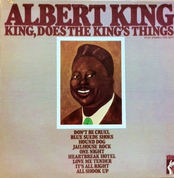 Image of Front Cover of LP - VG/VG+ - ALBERT KING, King, Does The King's Things (Stax; STS 2015, US 1969), ,  - 3326065E