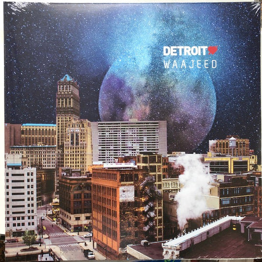 Image of Front Cover of 2xLP - VG+/VG+ - WAAJEED, Detroit Love (Planet E; PEDL003LP, Europe 2019, Gatefold), A few scuffs, still in opened shrinkwrap,  - 3346026S