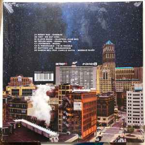 Image of Back Cover of 2xLP - VG+/VG+ - WAAJEED, Detroit Love (Planet E; PEDL003LP, Europe 2019, Gatefold), A few scuffs, still in opened shrinkwrap,  - 3346026S