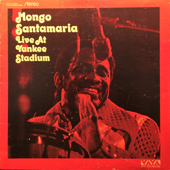 Image of Front Cover of LP - VG+/VG+ - MONGO SANTAMARIA, Live At Yankee Stadium (Vaya Records; XVS-26, US 1974, Gatefold), A little edgewear.,  - 3326070E