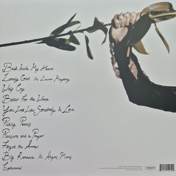 Image of Back Cover of LP - EX/EX - LUCIA AND THE BEST BOYS, Picking Petals (Communion; COMM716, UK 2026, Cream Vinyl), Opened Instore, Still In Stickered Shrinkwrap,  - 3346111S