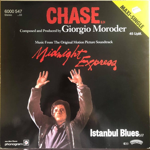 Image of Back Cover of 12" - VG/VG - GIORGIO MORODER, Chase (Casablanca; 6000 547, Germany 1978, Picture Sleeve), ,  - 3316132C