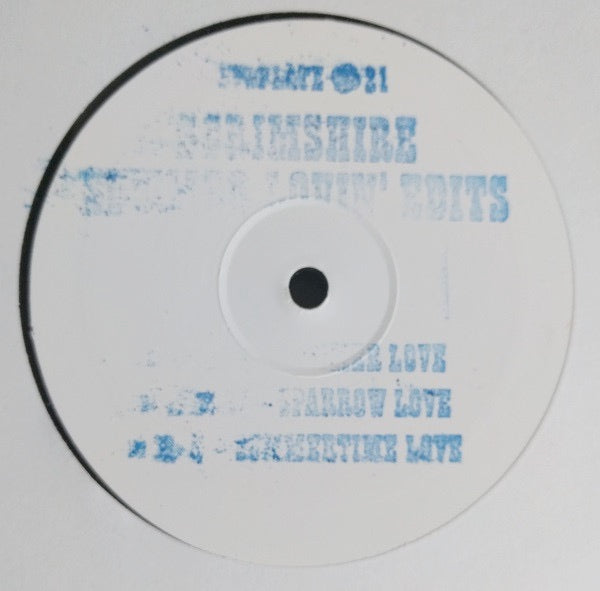 Image of Front Cover of 12" - /VG - SCRIMSHIRE, Scrimshire Summer Lovin' Edits (Wah Wah Dubplates; DP021, 	UK 2017, Stamped White Label), Pink marker on label.,  - 3316101C