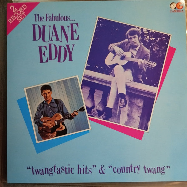Image of Front Cover of 2xLP - VG/VG+ - DUANE EDDY, "Twangtastic Hits" & "Country Twang" (Cambra; CR 065, UK 1982), ,  - 3316075C
