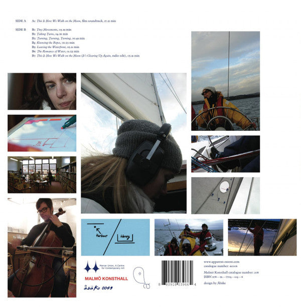 Image of Back Cover of LP - VG+/VG+ - JOHANNA BILLING, This Is How We Walk On The Moon (Apparent Extent ; ae006, Germany 2008, Insert), Corner Bump,  - 3326091E